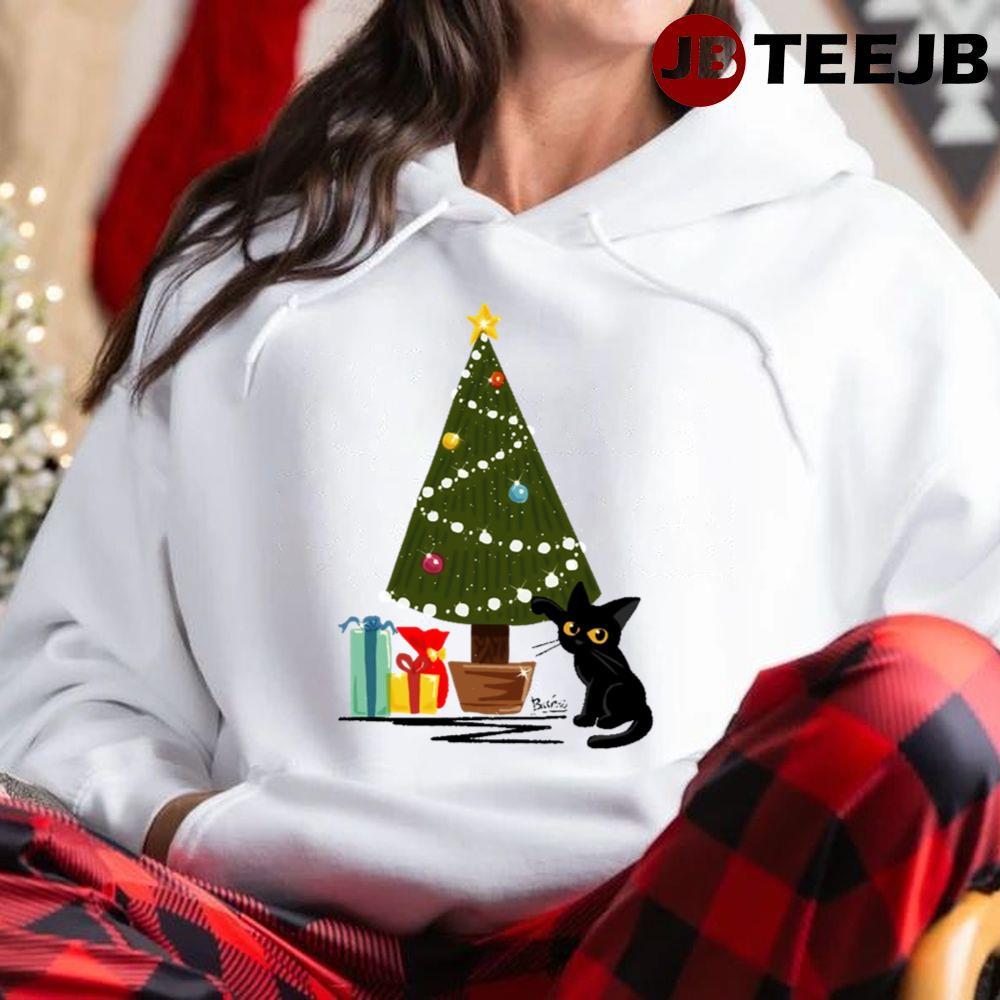 Oh Not Cat Christmas TeeJB Unisex Hoodie