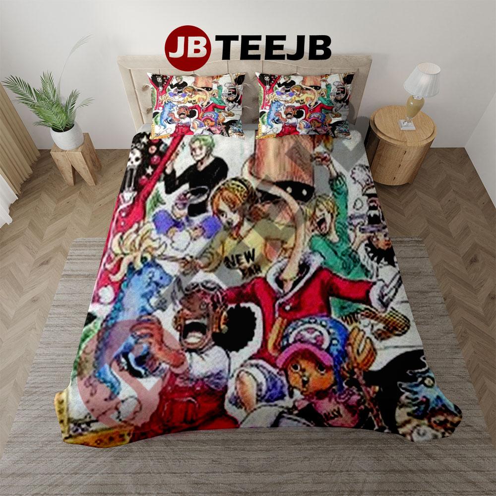 One Piece Manga Christmas 20 Bedding Set