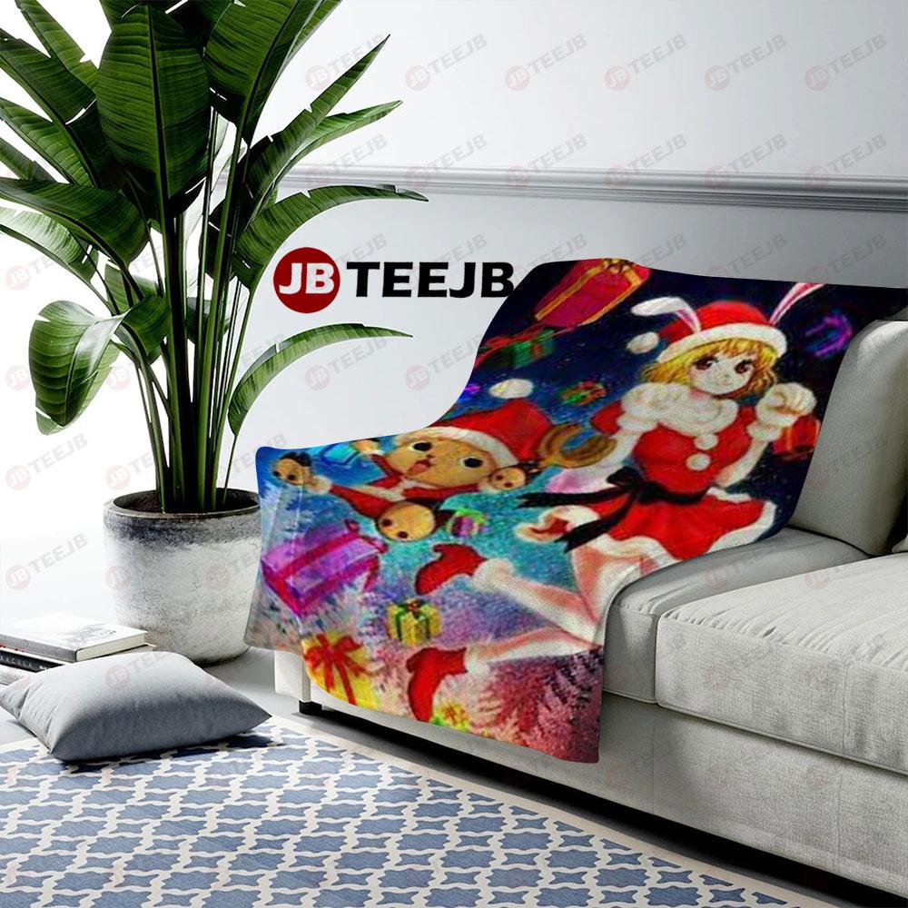 One Piece Manga Sexy Big Boob Hentai Christmas 36 US Cozy Blanket