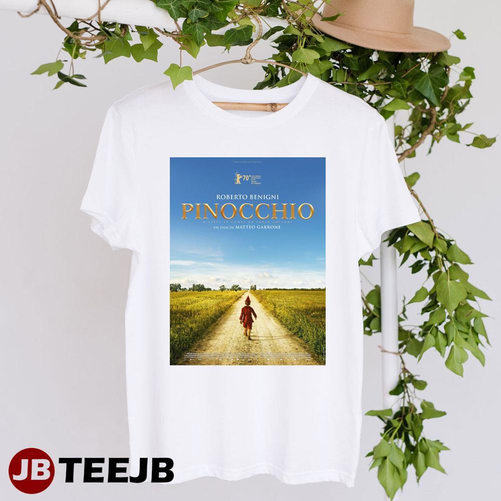 Pinocchio Matteo Garrone Federico Ielapi Design TeeJB Unisex T-Shirt