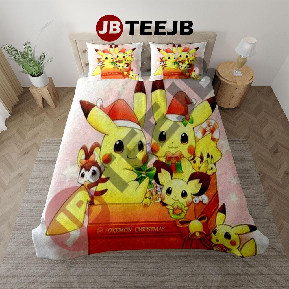 Pokémon Christmas 17 Bedding Set