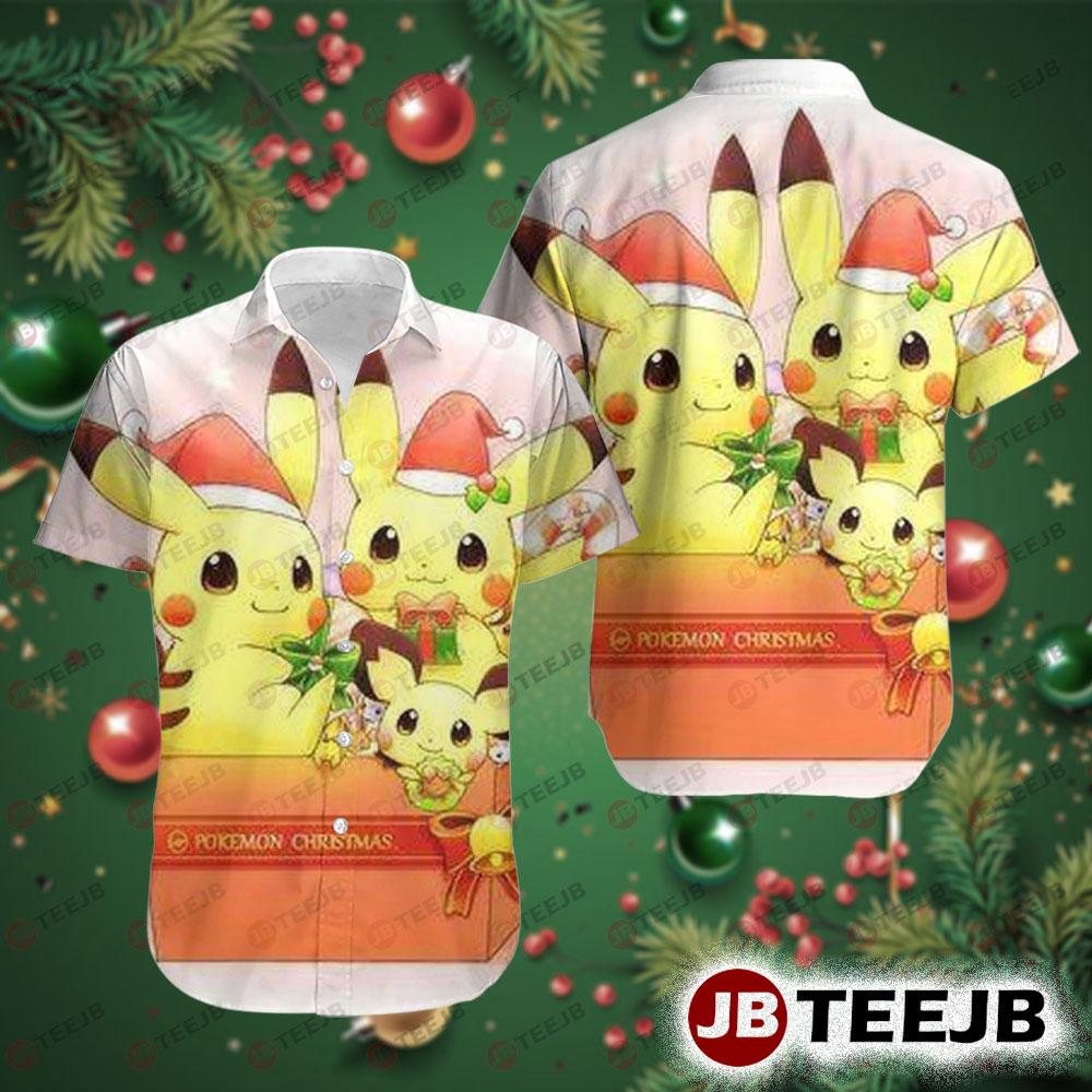 Pokémon Christmas 17 Hawaii Shirt