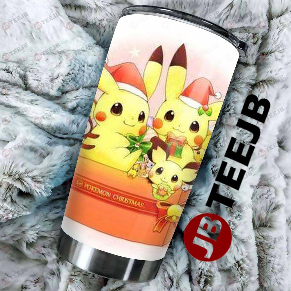 Pokémon Christmas 17 Tumbler