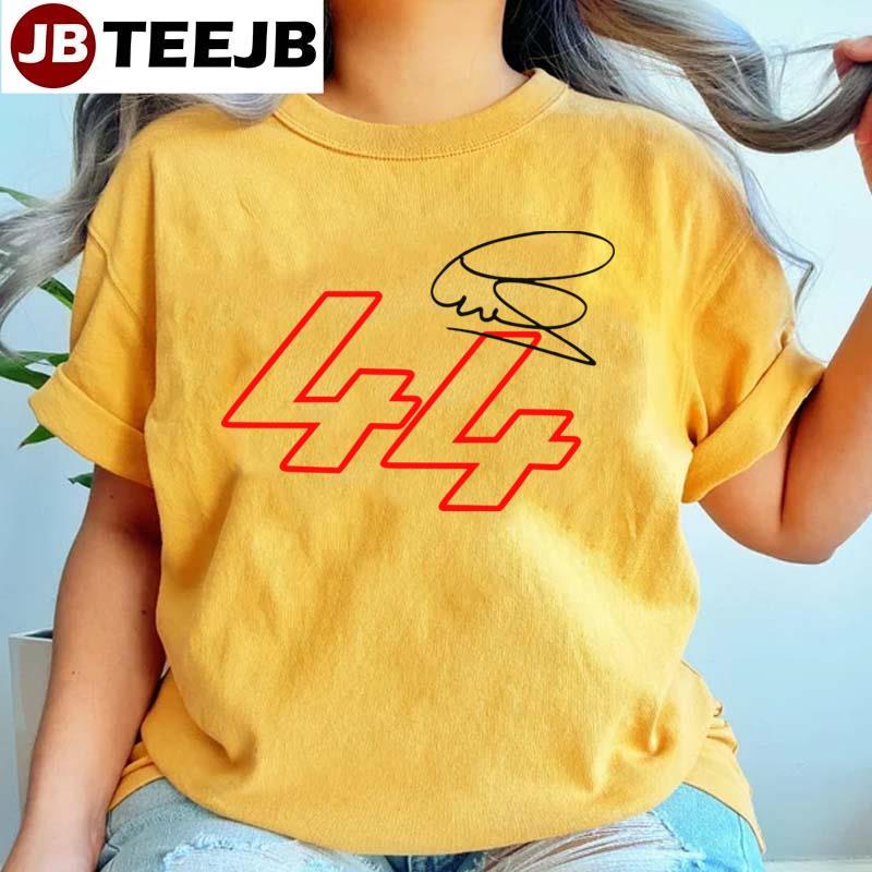 Red 44 Lewis Hamilton TeeJB Unisex T-Shirt