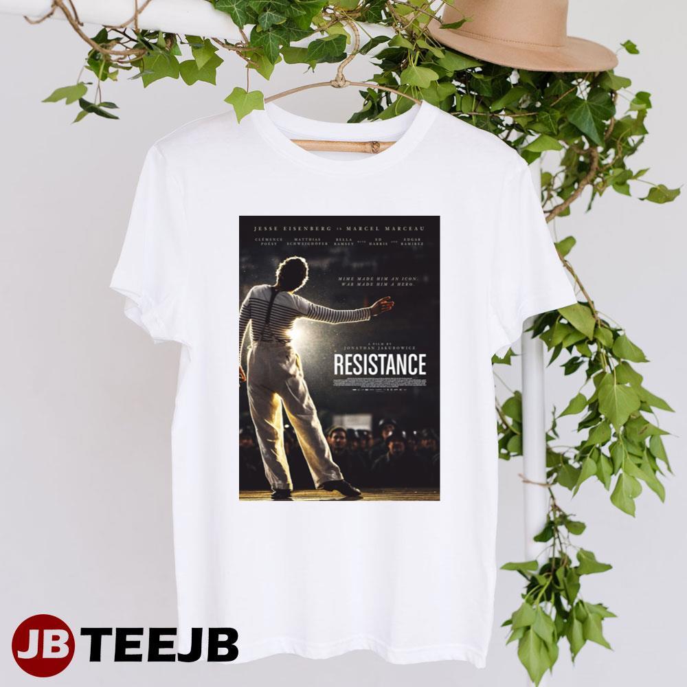 Resistance Jesse Eisenberg Marcel Marceau Design TeeJB Unisex T-Shirt