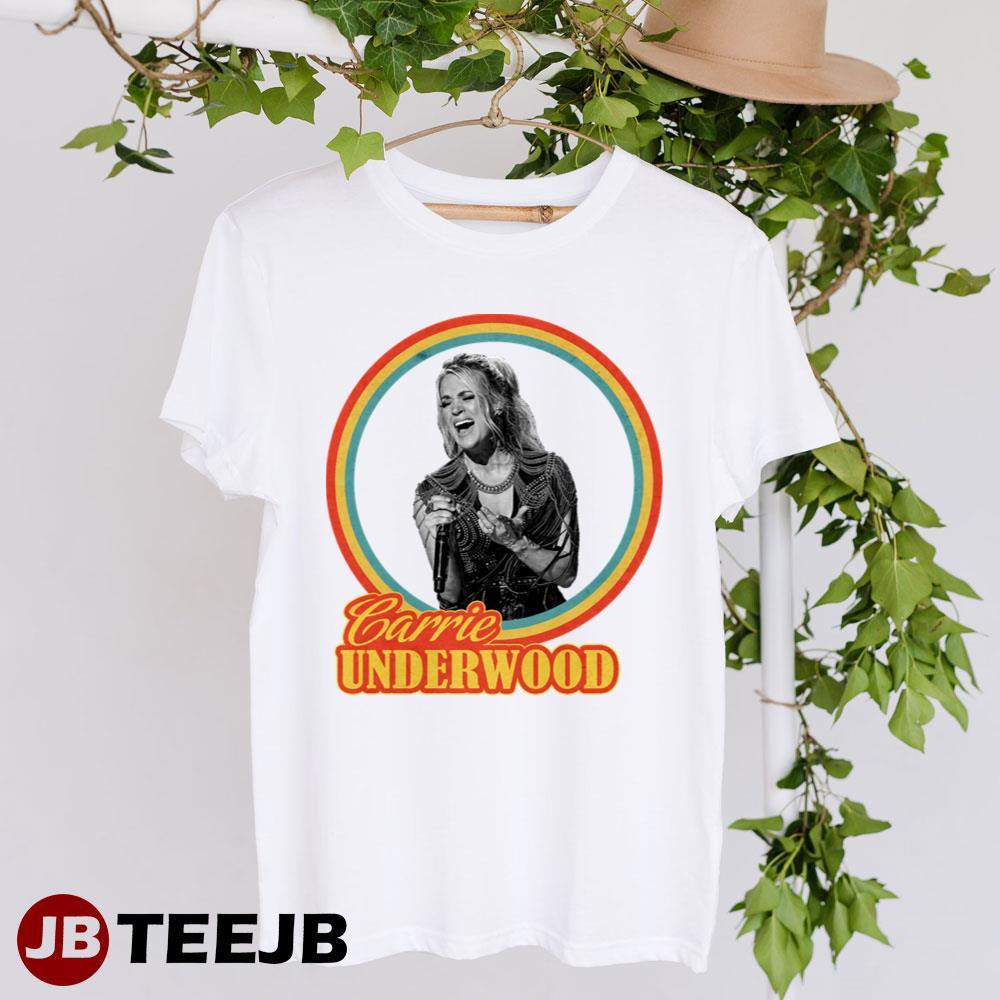 Retro Circle Carrie Underwood TeeJB Unisex T-Shirt