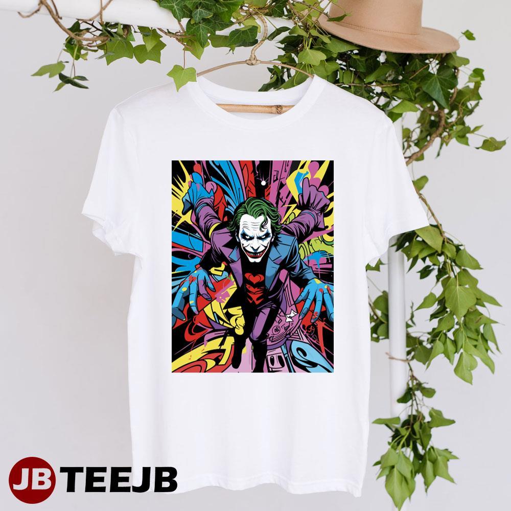 Retro Color Joker Halloween TeeJB Unisex Sweatshirt