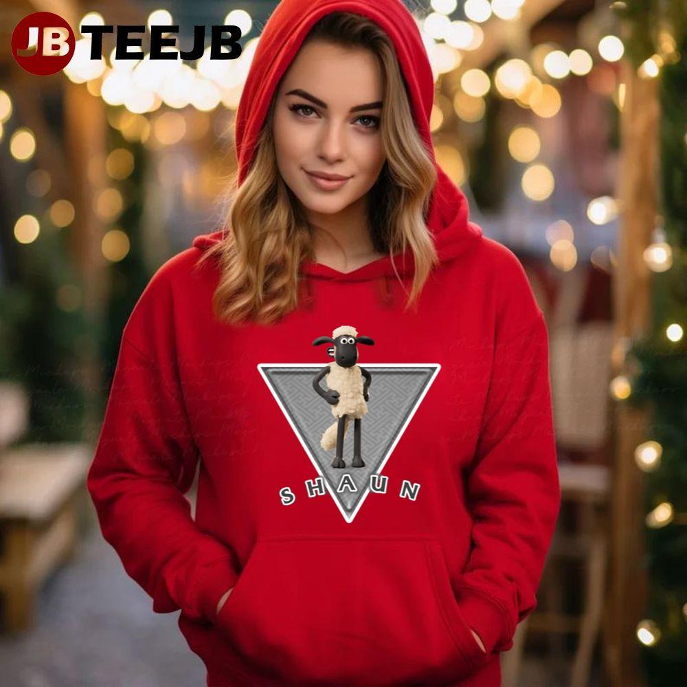 Retro Shaun The Sheep The Fight Before Christmas 2021 TeeJB Unisex Hoodie