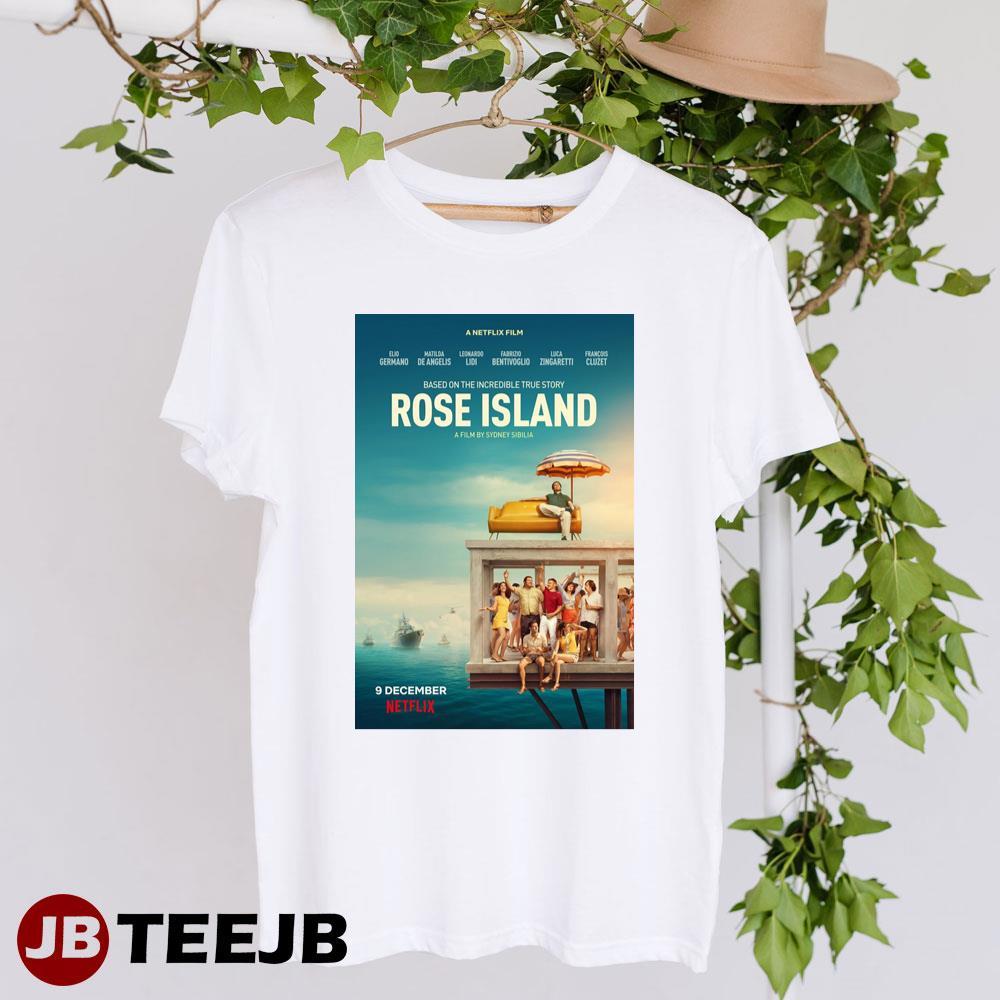 Rose Island Elio Germano Matlida De Angelis Movie TeeJB Unisex T-Shirt