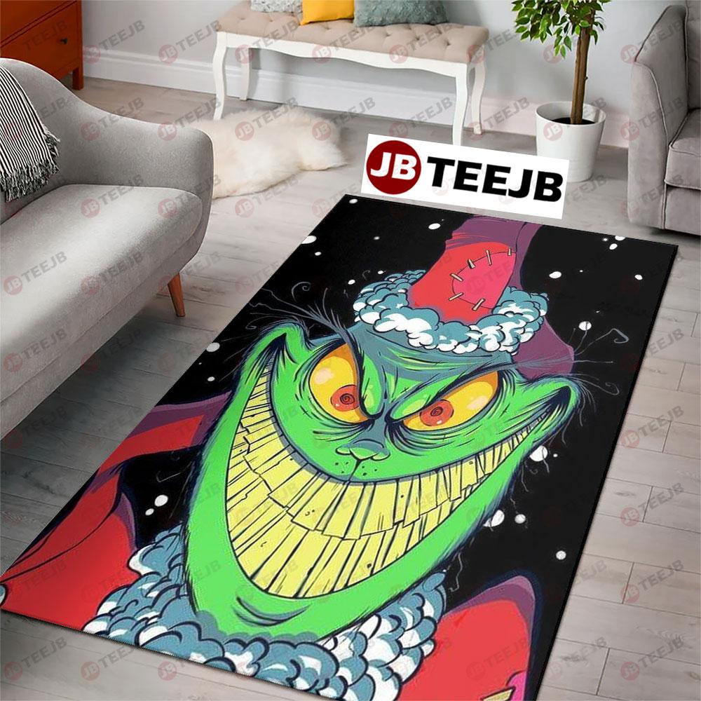Scary Grinch Rug