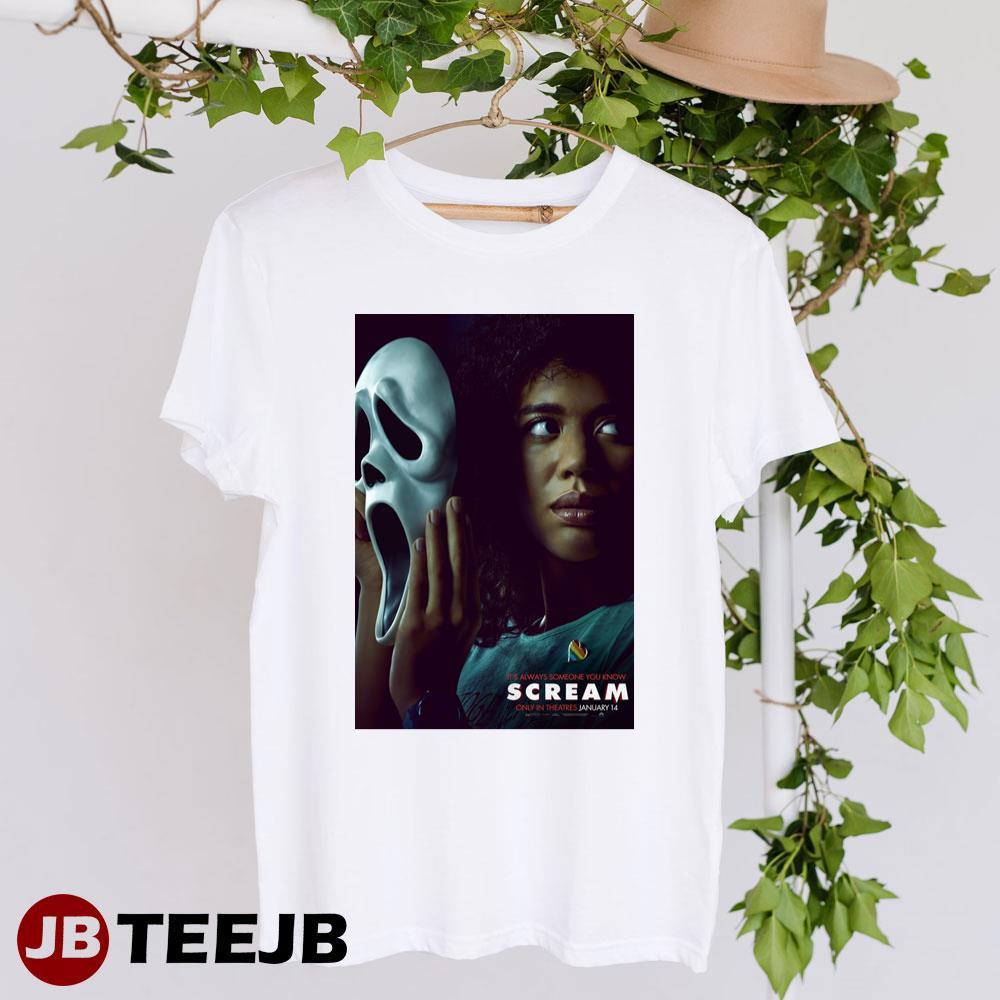 Scream 5 Jasmin Savoy Brown Mindy Meeks Martin Movie TeeJB Unisex T-Shirt