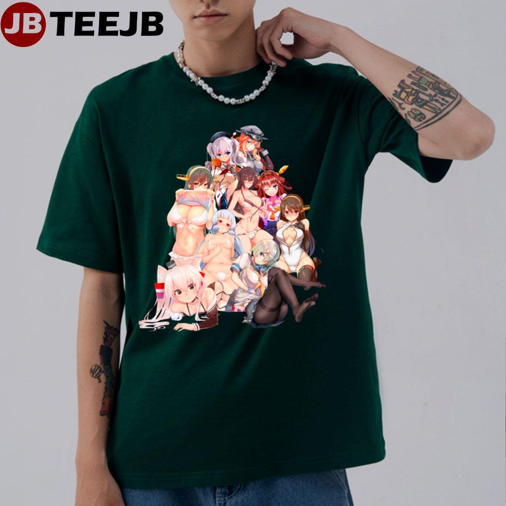 Sexy Kantai Hentai Collection Anime Manga TeeJB Unisex T-Shirt