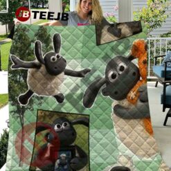 Shaun The Sheep The Flight Before Christmas 1 Quilt