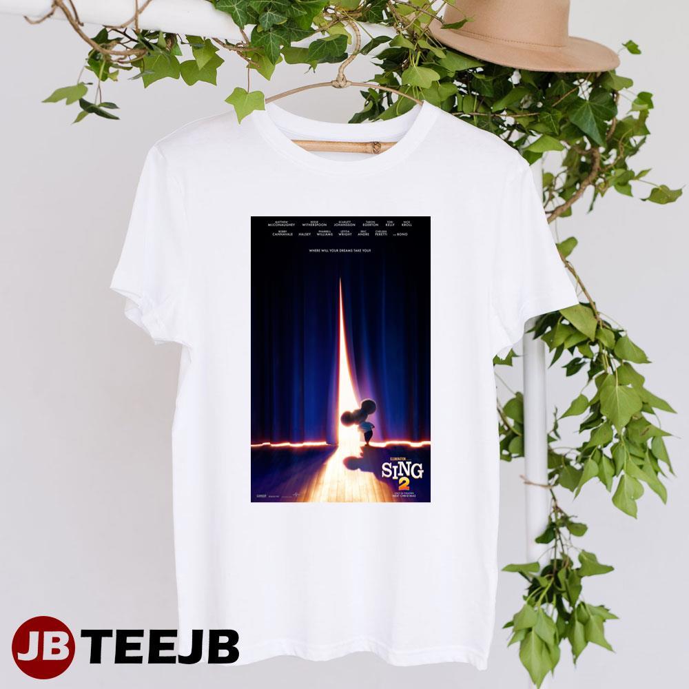 Sing 2 Scarlett Johansson Taron Egerton Movie TeeJB Unisex T-Shirt