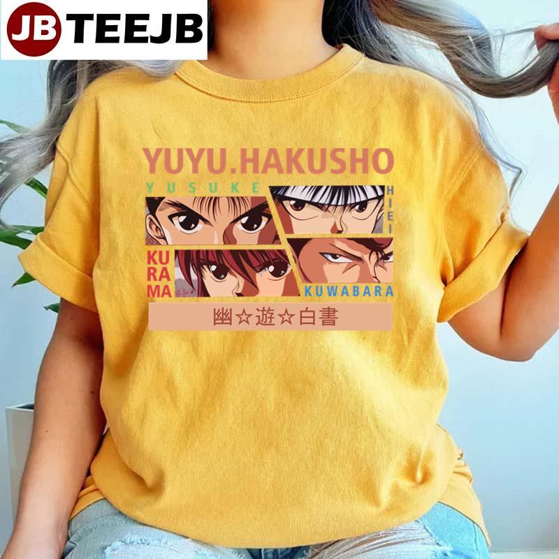 Squads Retro Yu Yu Hakusho Anime TeeJB Unisex T-Shirt