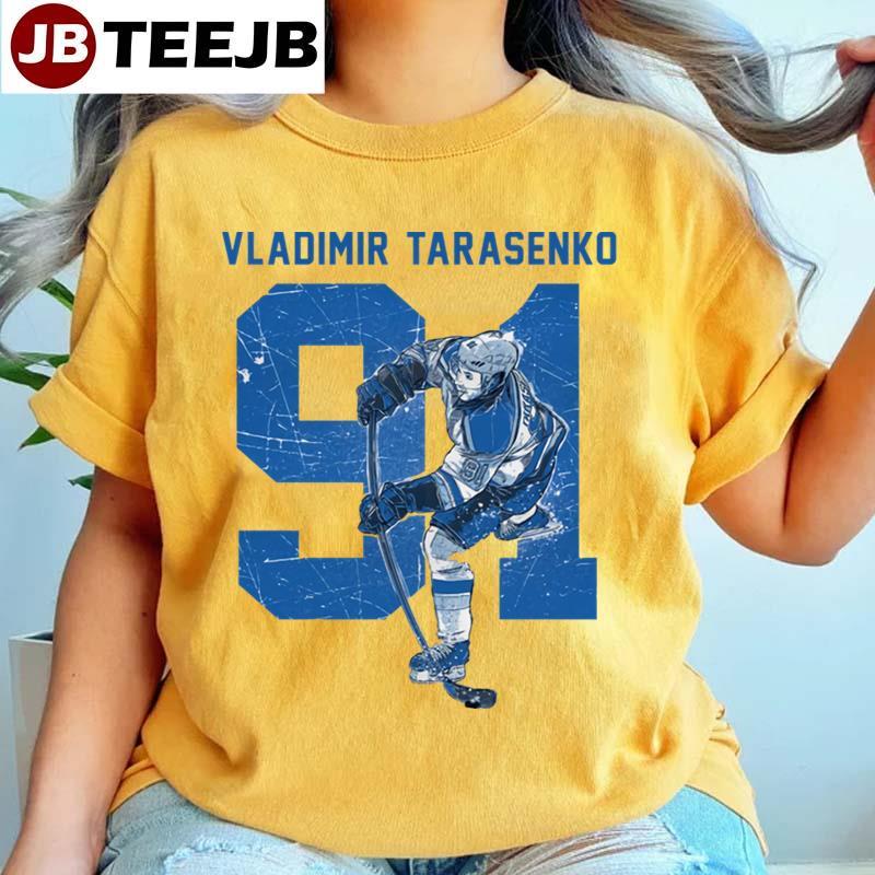 St Louis Grunge Vladimir Tarasenko Hockey TeeJB Unisex T-Shirt