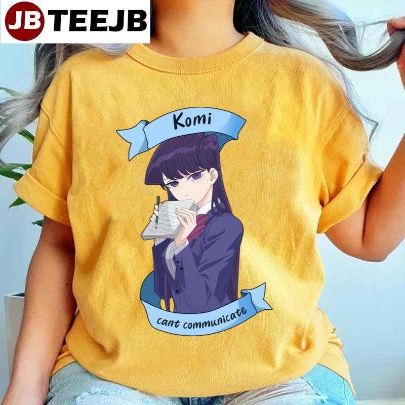 Study Komi Can’t Communicate Anime Manga TeeJB Unisex T-Shirt