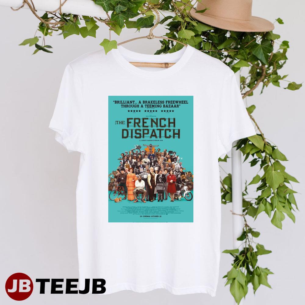 The French Dispatch Timothee Chalamet Elisabeth Moss Movie TeeJB Unisex T-Shirt