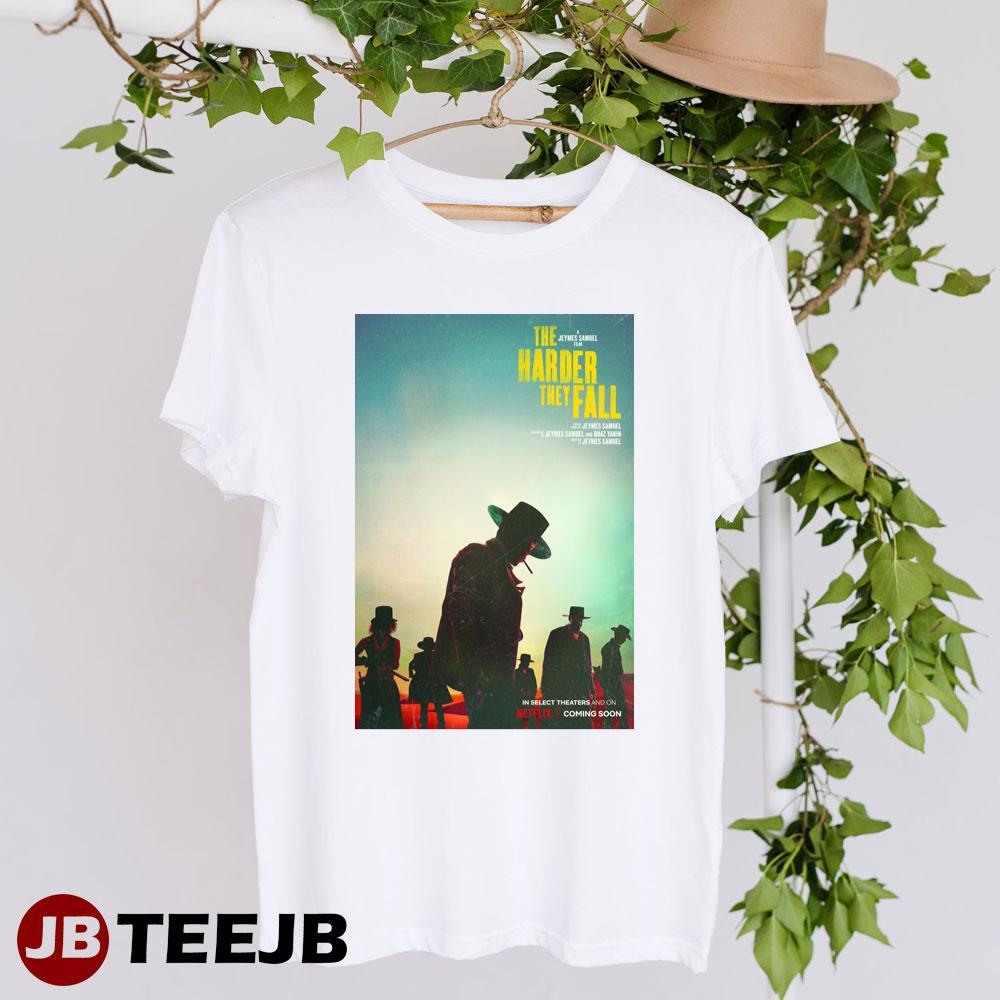 The Harder They Fall Idris Elba Regina King Movie TeeJB Unisex T-Shirt