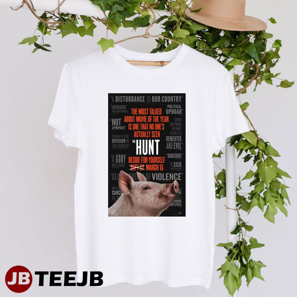 The Hunt Betty Gilpin Hilary Swank Movie TeeJB Unisex T-Shirt