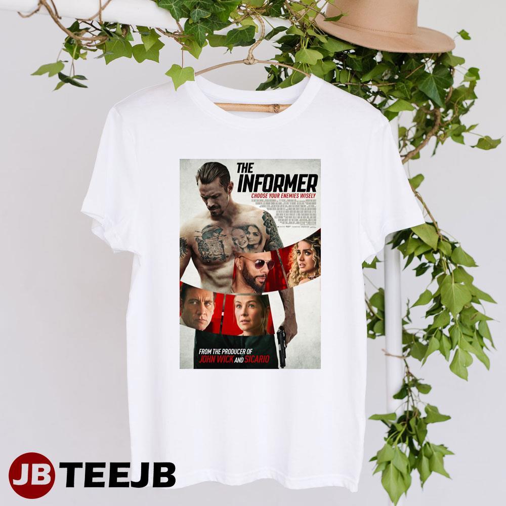 The Informer Joel Kinnaman Ana De Armas Movie TeeJB Unisex T-Shirt