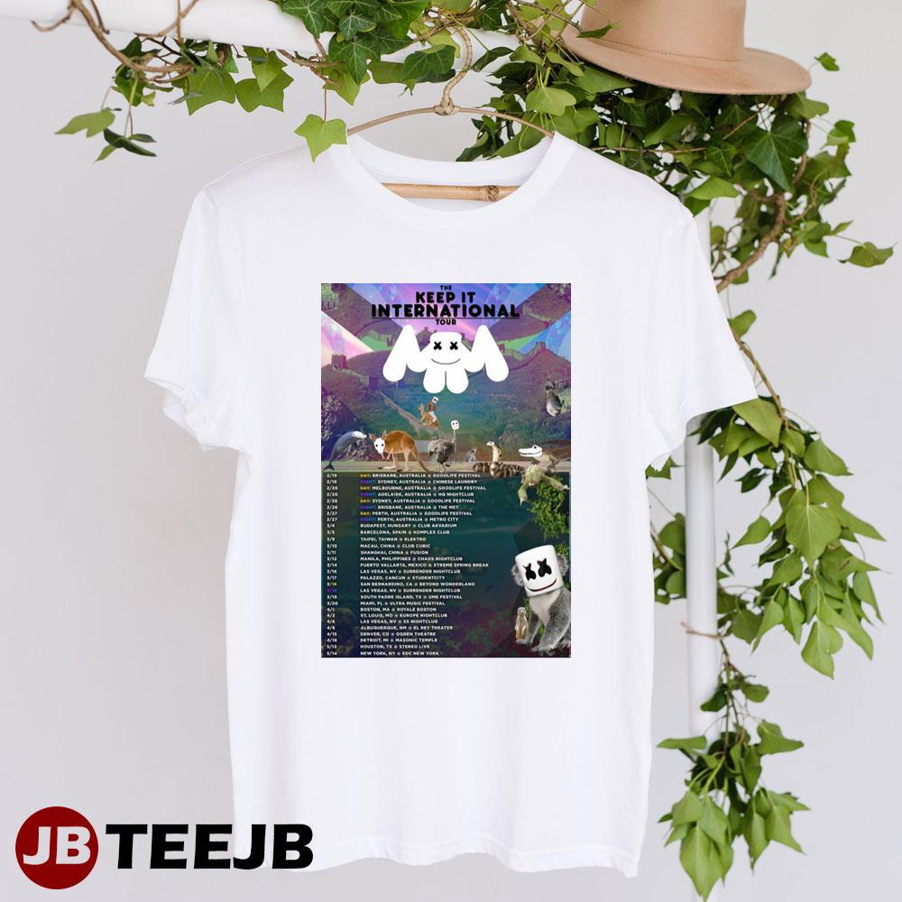 The Keep It International Tour Marshmello TeeJB Unisex T-Shirt