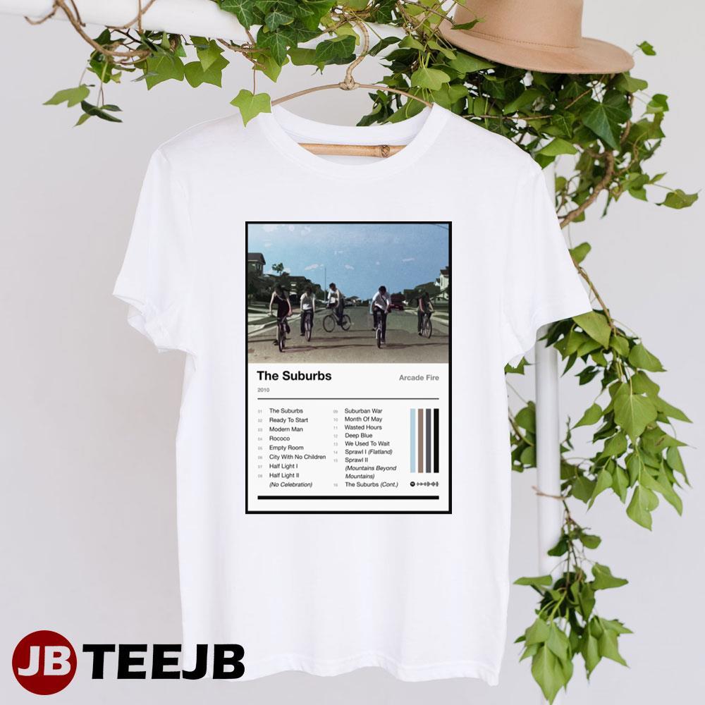 The Suburbs Tracklist TeeJB Unisex T-Shirt