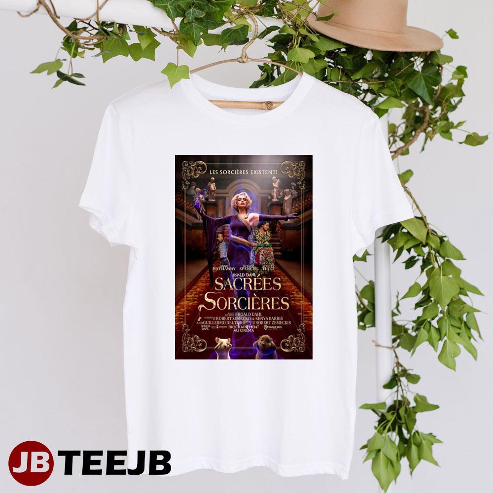 The Witches Anne Hathaway Octavia Spencer Movie TeeJB Unisex T-Shirt