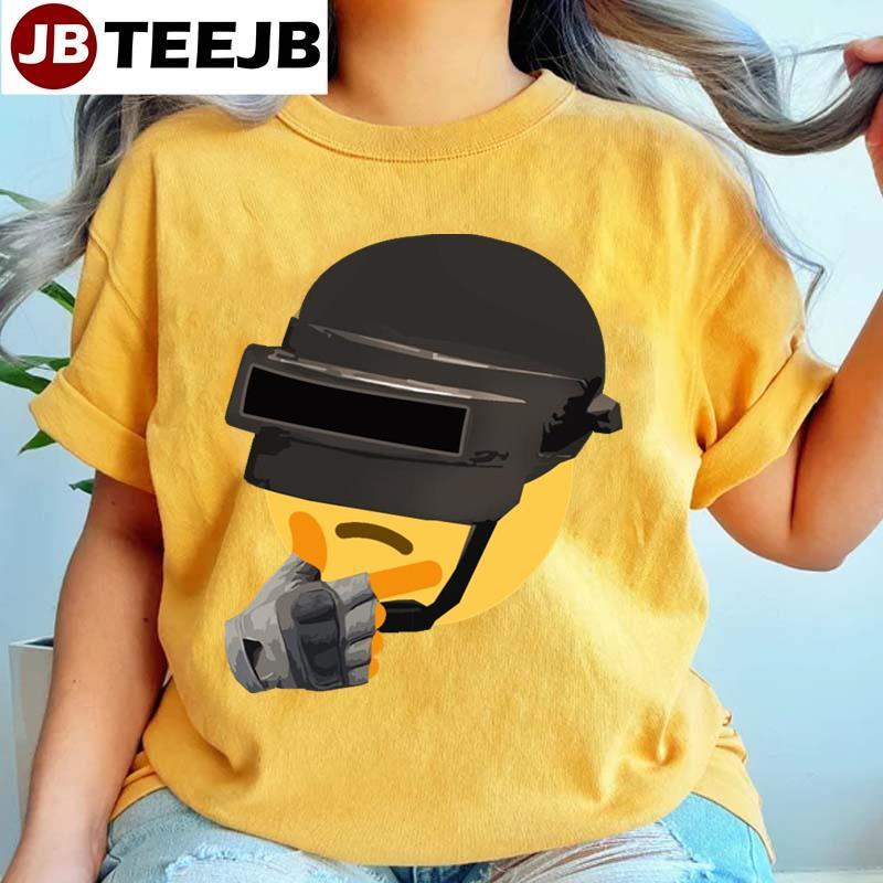 Thinking Emoji Playerunknown’s Battlegrounds TeeJB Unisex T-Shirt