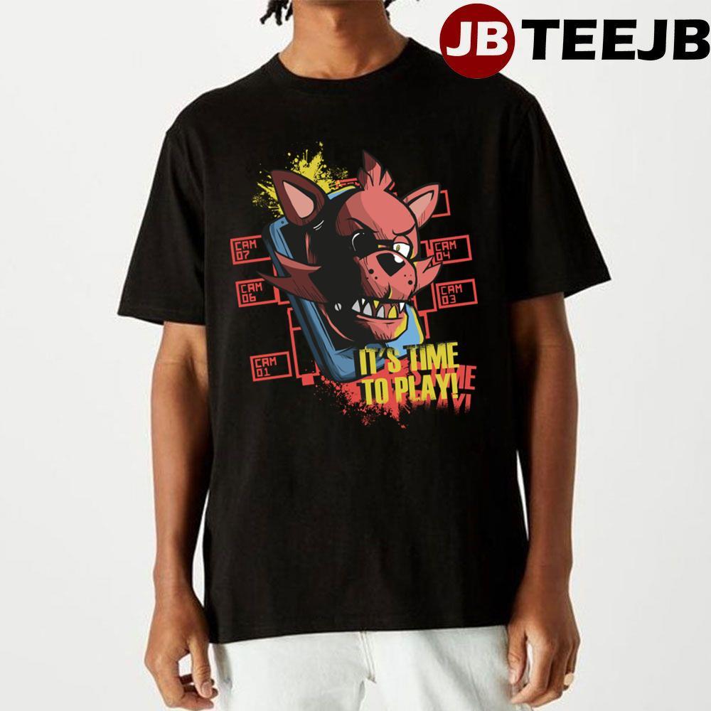 Time To Play Five Nights At Freddy’s TeeJB Unisex T-Shirt