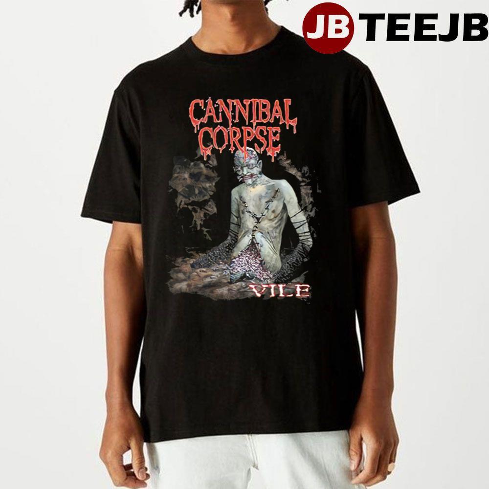 Vile Skull Cannibal Corpse Top Band TeeJB Unisex T-Shirt