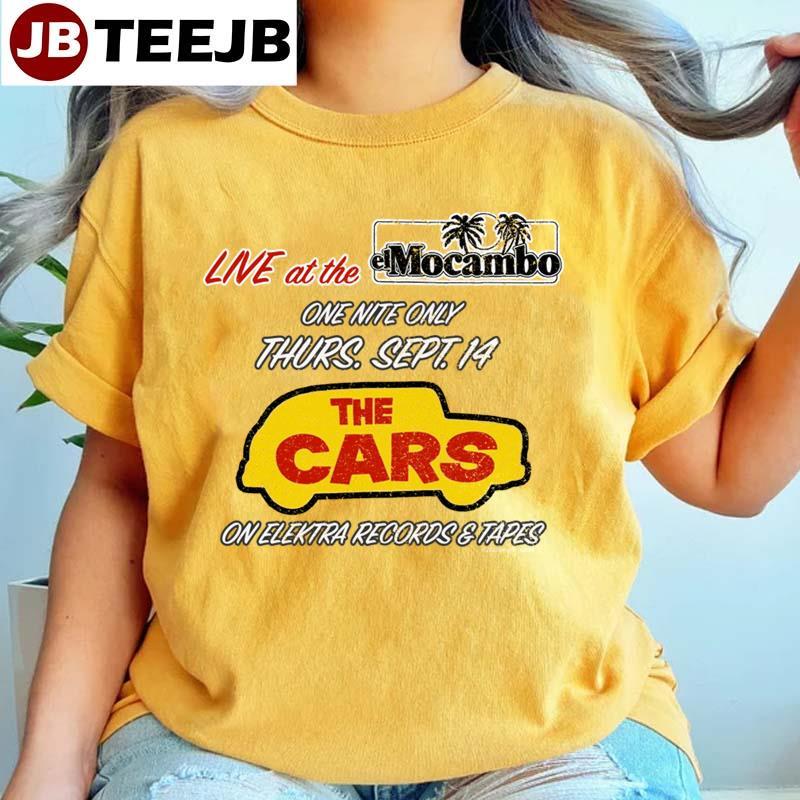 Vintage Art One Nite Only The Cars TeeJB Unisex T-Shirt