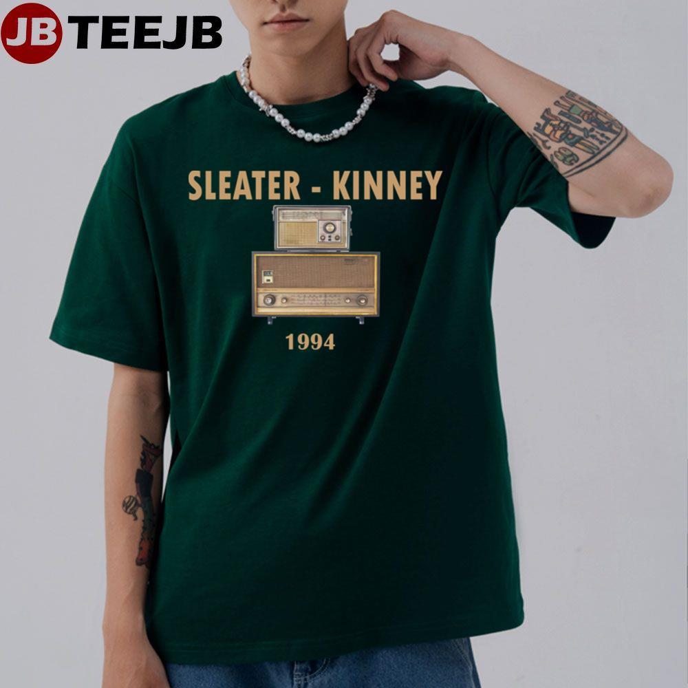 Vintage Art Television Sleater Kinney 1994 TeeJB Unisex T-Shirt