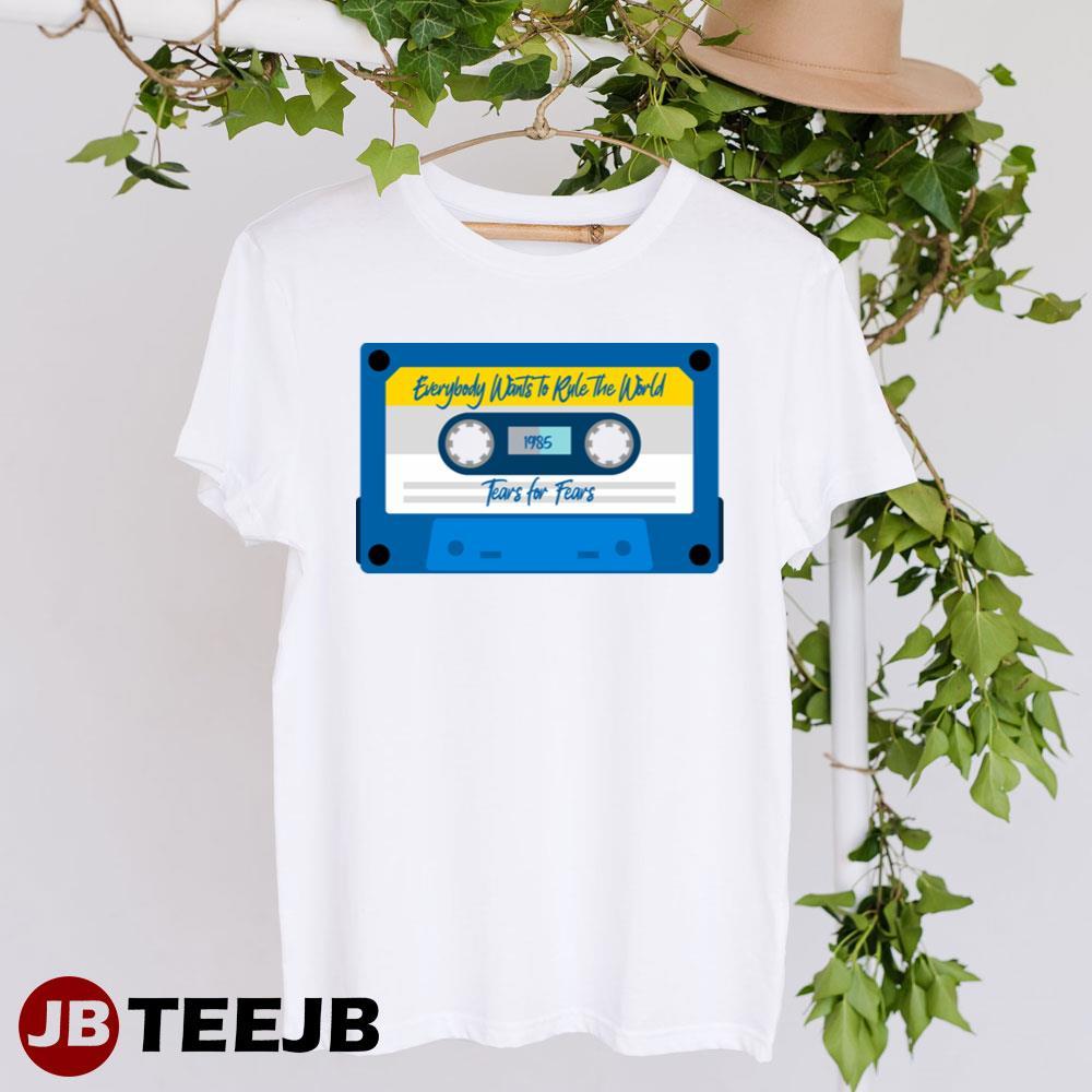 Vintage Blue Cassette Tears For Fears TeeJB Unisex T-Shirt