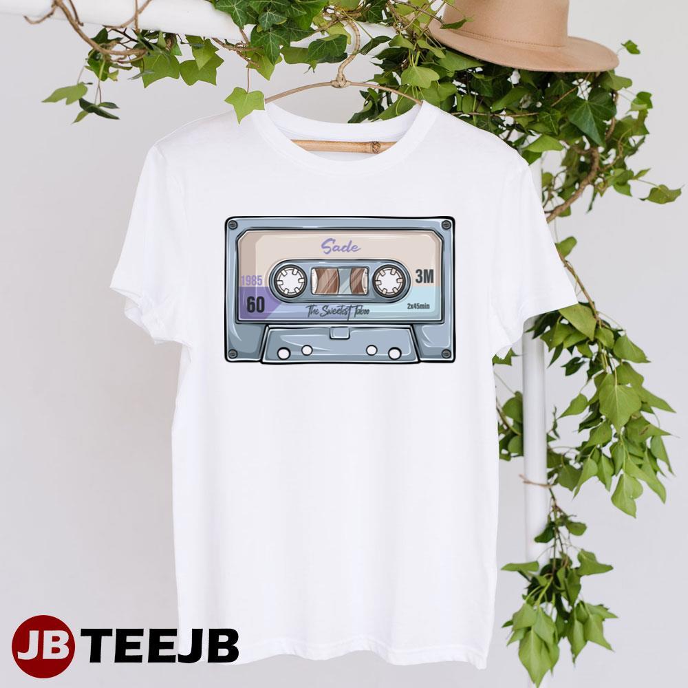 Vintage Cassette Tape Sade Band TeeJB Unisex T-Shirt