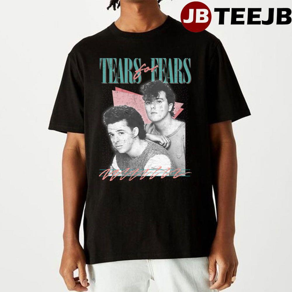 Vintage Faded Style 80s Tears For Fears Band TeeJB Unisex T-Shirt