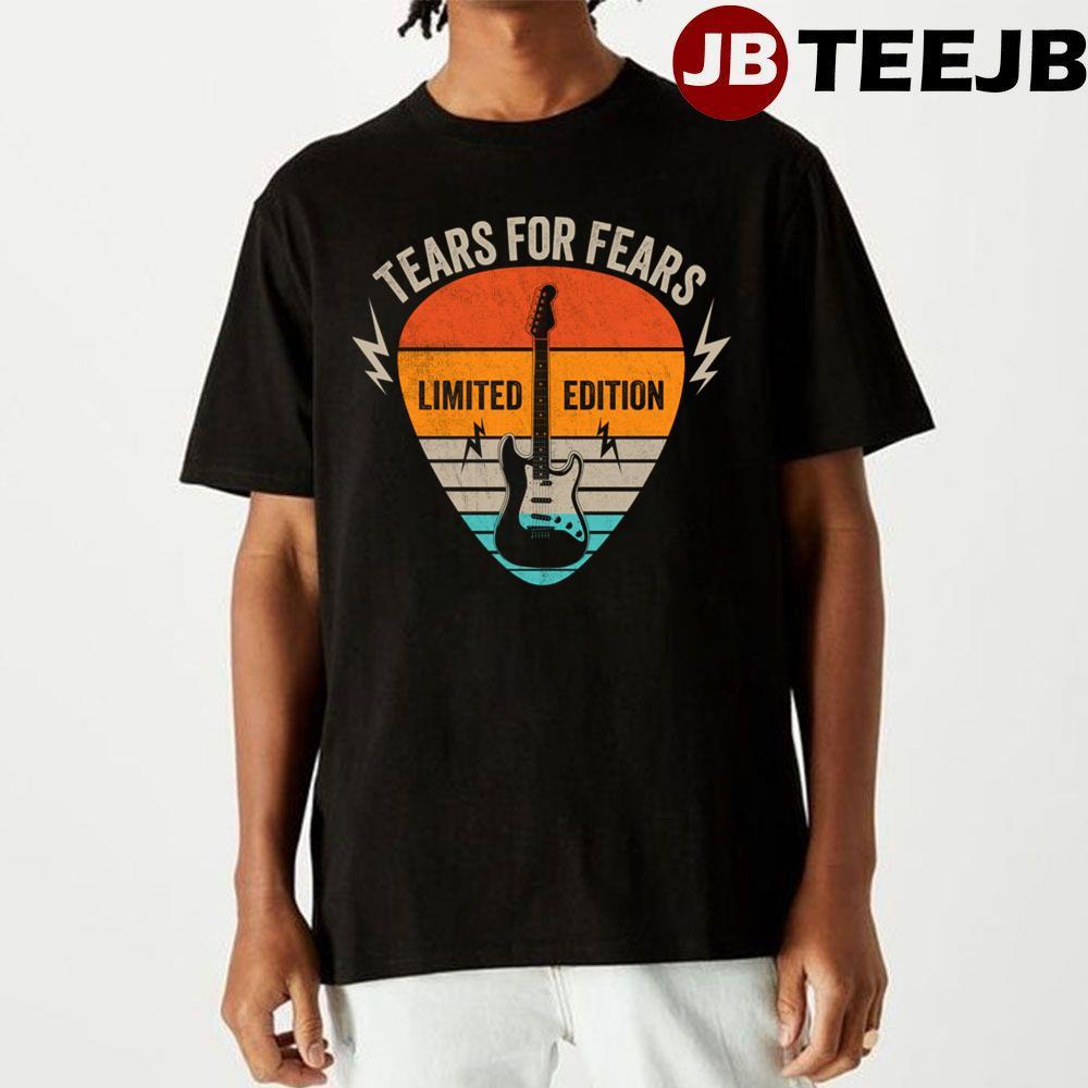 Vintage Guitar Pick Tears For Fears TeeJB Unisex T-Shirt