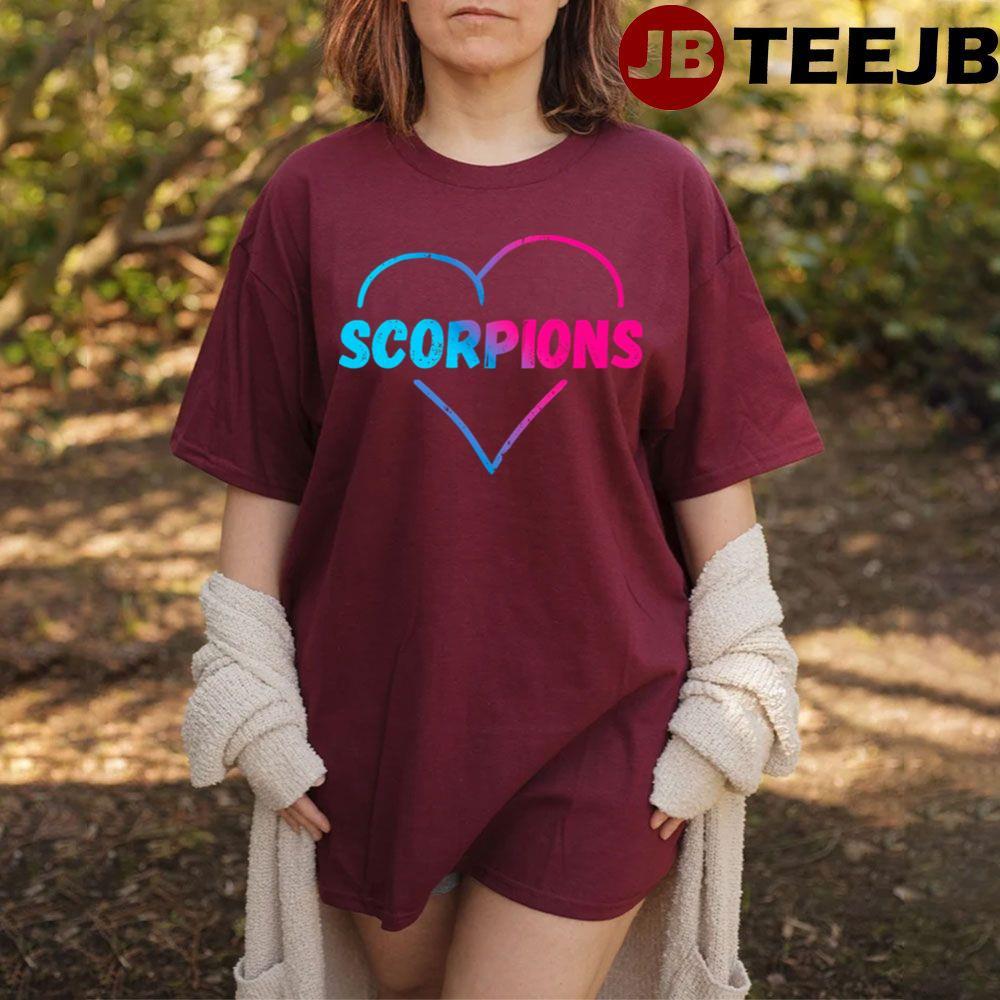 Vintage Heart Scorpions Love Scorpions Inside TeeJB Unisex T-Shirt Vintage Heart Scorpions Love Scorpions Inside TeeJB Unisex T-Shirt