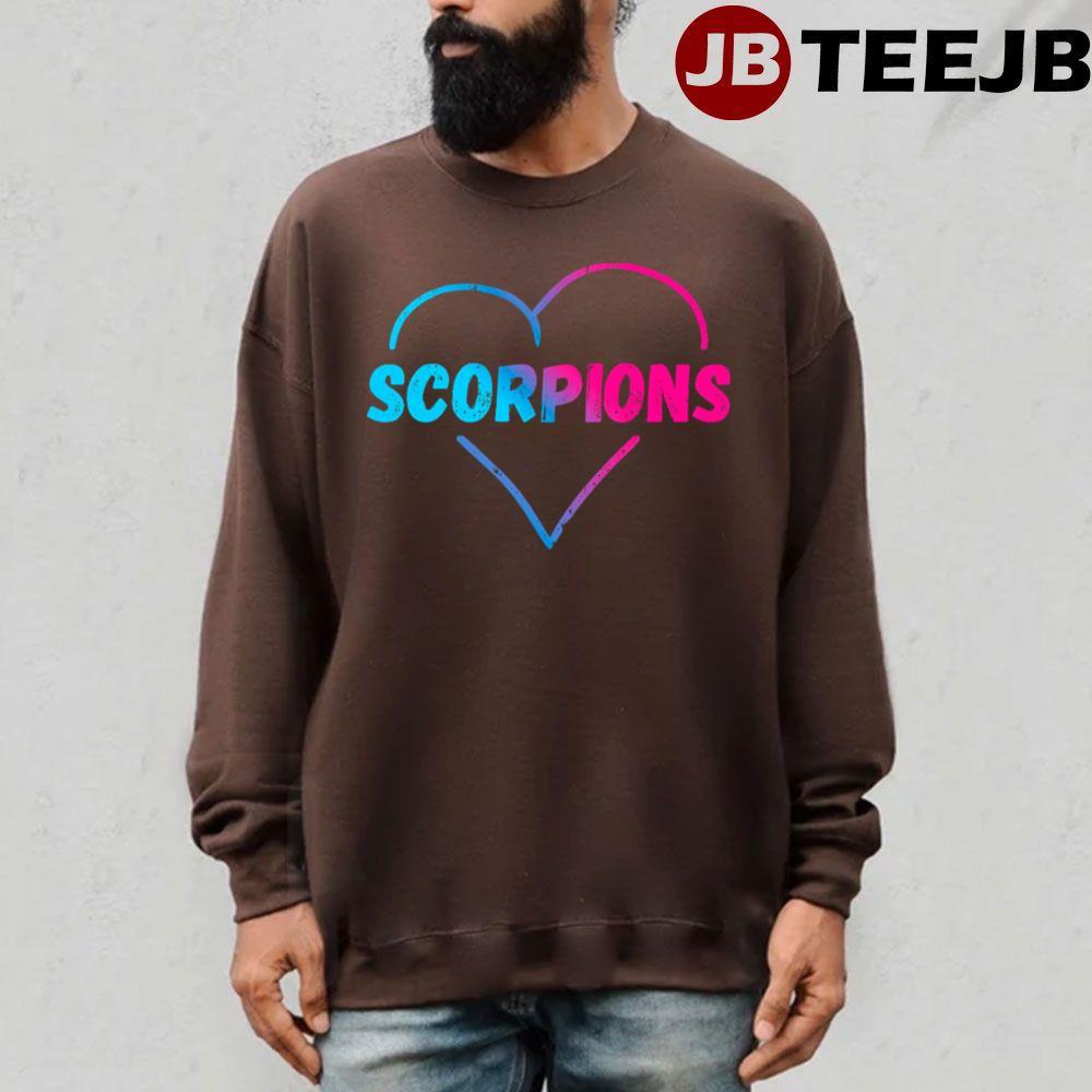 Vintage Heart Scorpions Love Scorpions Inside TeeJB Unisex T-Shirt Vintage Heart Scorpions Love Scorpions Inside TeeJB Unisex T-Shirt