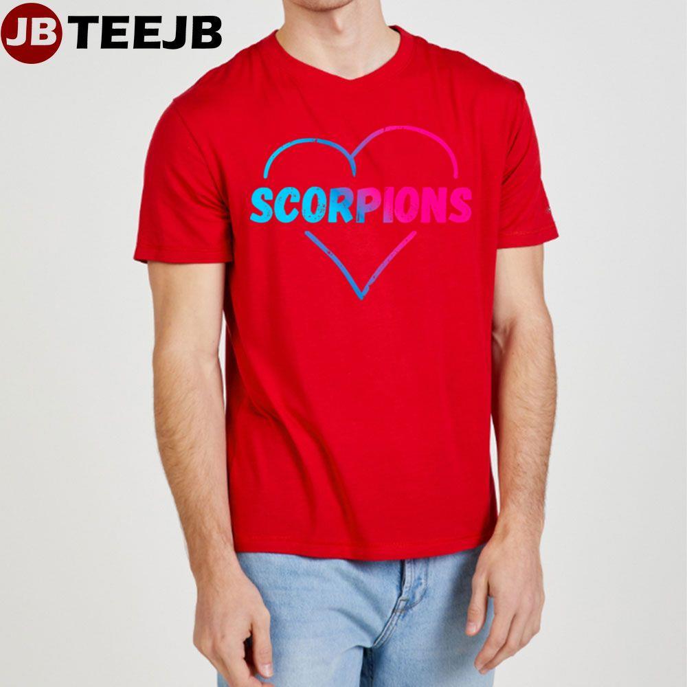 Vintage Heart Scorpions Love Scorpions Inside TeeJB Unisex T-Shirt Vintage Heart Scorpions Love Scorpions Inside TeeJB Unisex T-Shirt