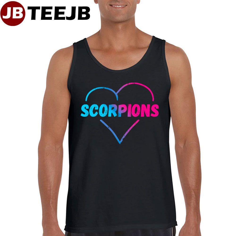 Vintage Heart Scorpions Love Scorpions Inside TeeJB Unisex T-Shirt Vintage Heart Scorpions Love Scorpions Inside TeeJB Unisex T-Shirt