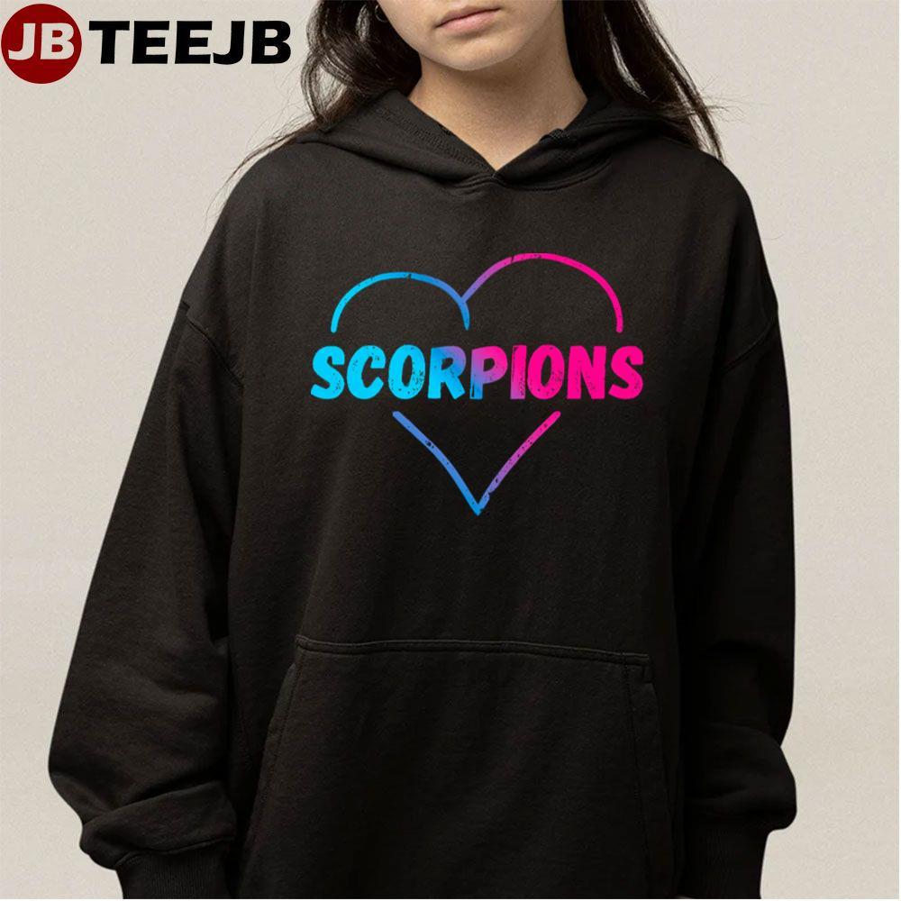 Vintage Heart Scorpions Love Scorpions Inside TeeJB Unisex T-Shirt Vintage Heart Scorpions Love Scorpions Inside TeeJB Unisex T-Shirt