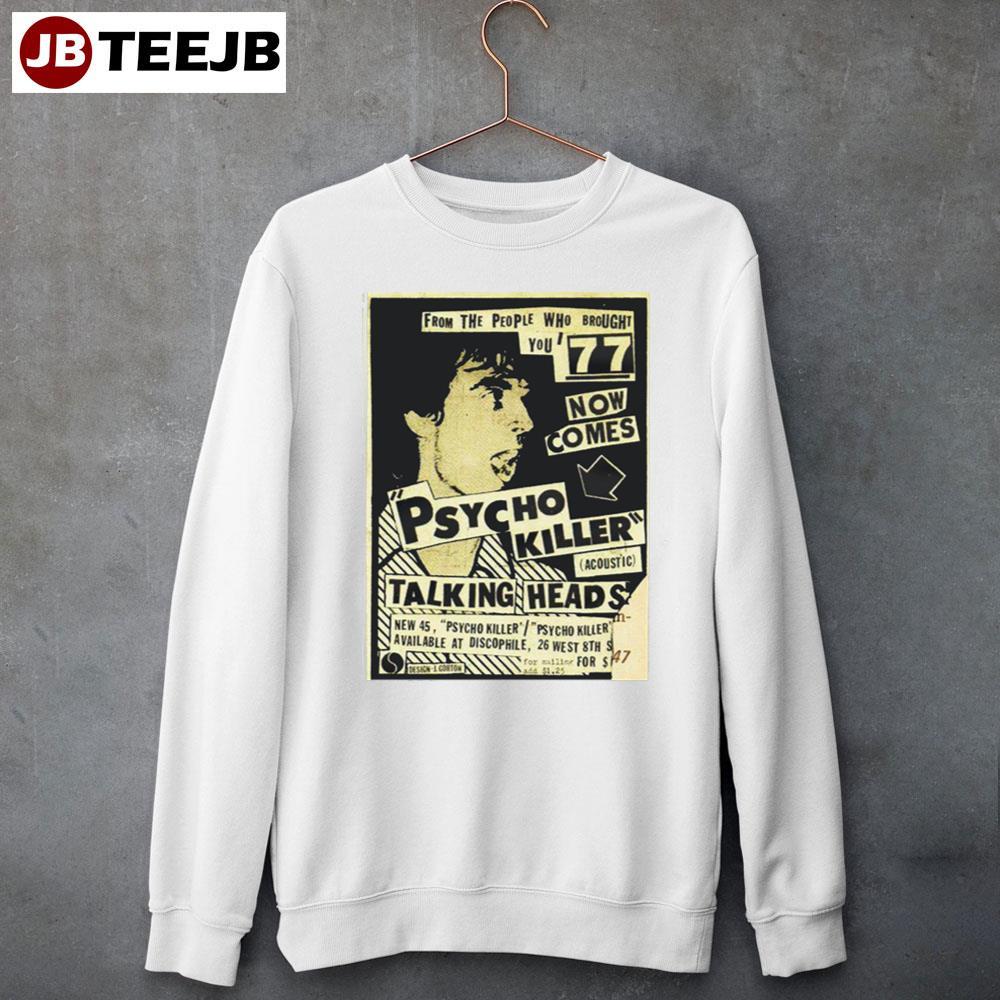 Vintage Psycho Killer 80s TeeJB Unisex T-Shirt