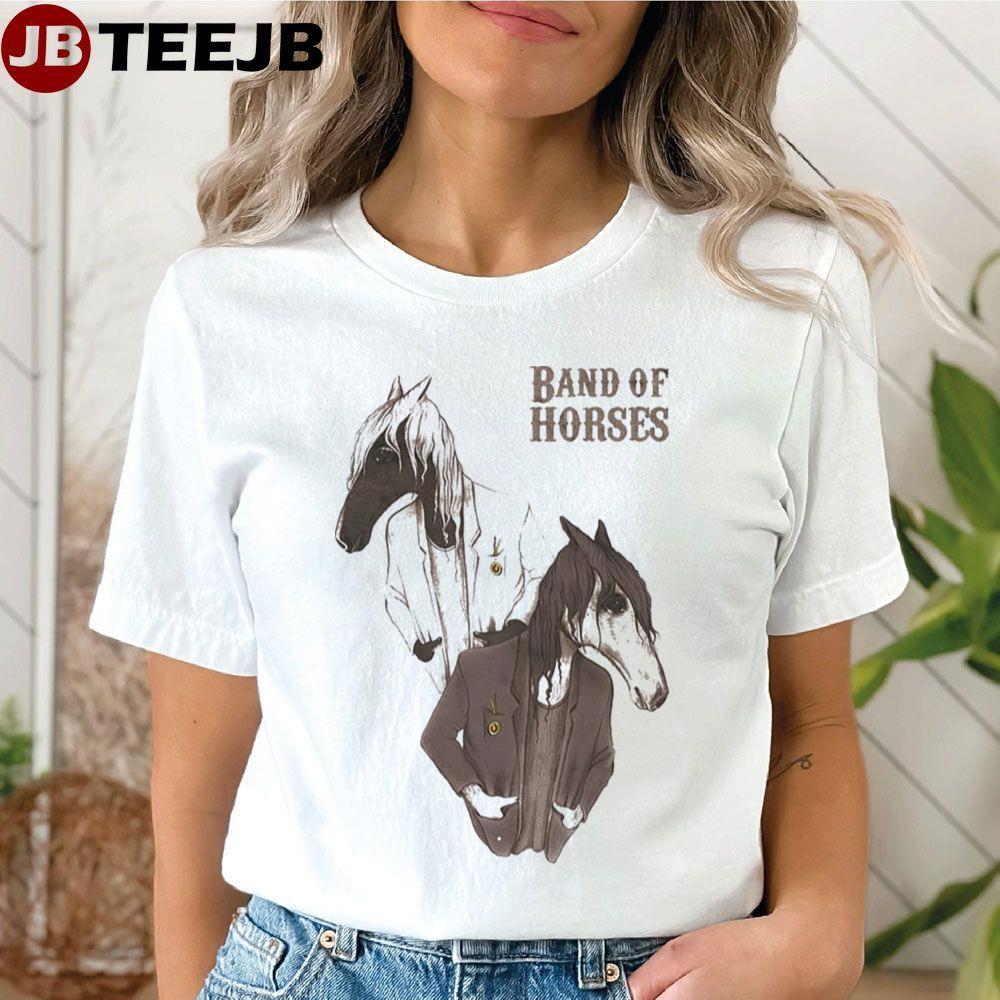 Vintage Retro Band Of Horses TeeJB Unisex T-Shirt