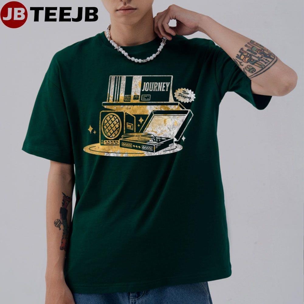 Vintage Style Journey Now Playing TeeJB Unisex T-Shirt