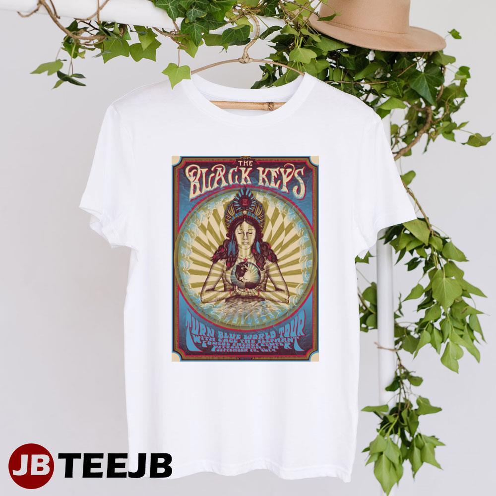 Vintage The Black Keys Turn Blue World Tour TeeJB Unisex T-Shirt