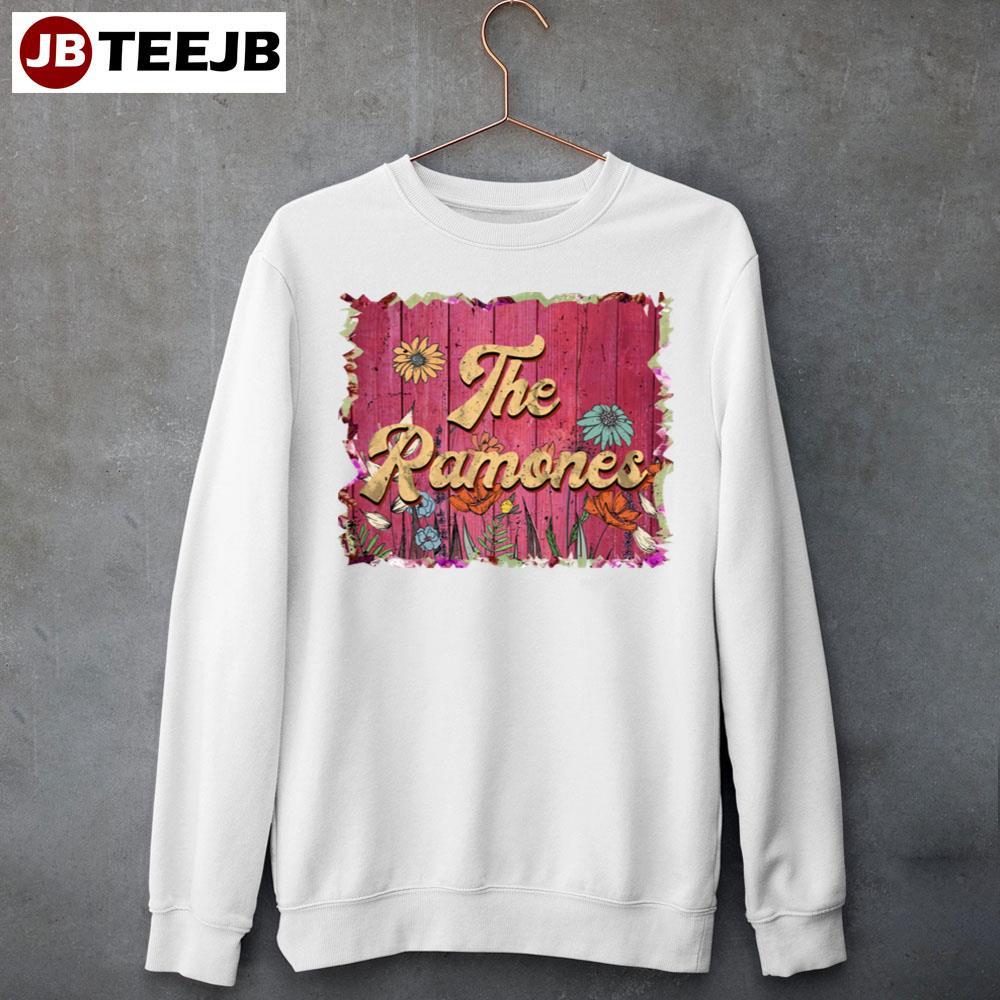 Vintage The Ramones Personalized Flowers Proud Beautiful TeeJB Unisex T-Shirt