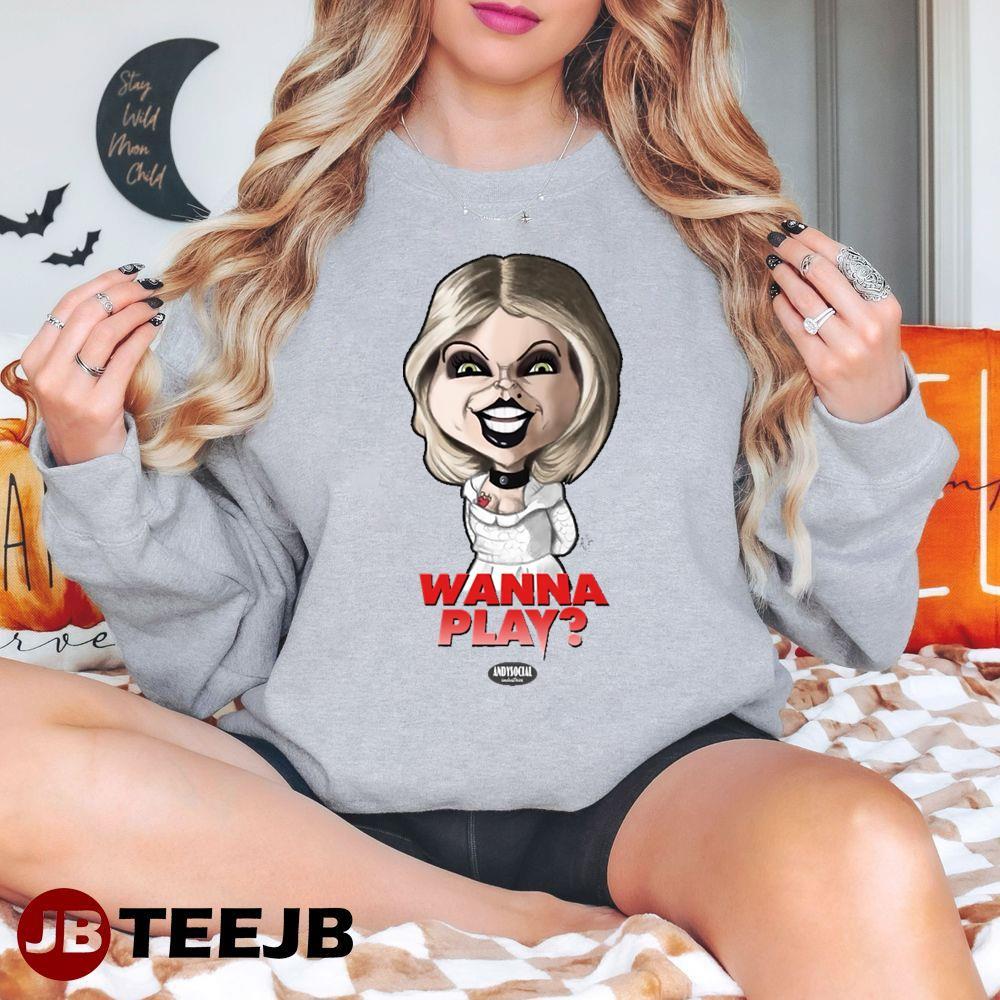 Wanna Play Tiffany Halloween TeeJB Unisex Sweatshirt