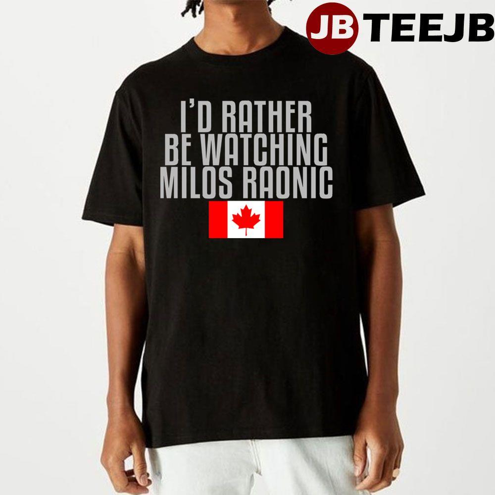 Watching Milos Raonic TeeJB Unisex T-Shirt