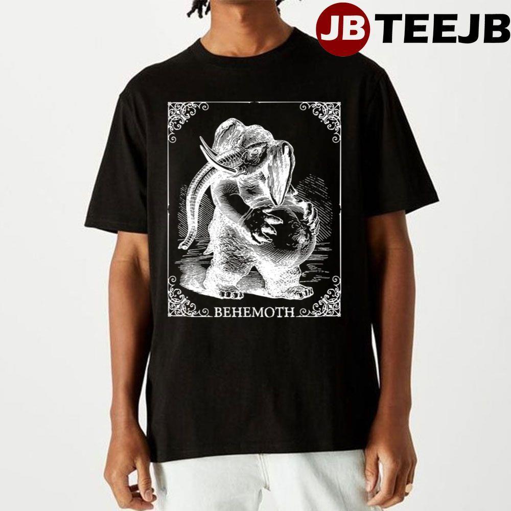 White Art Behemoth Band TeeJB Unisex T-Shirt